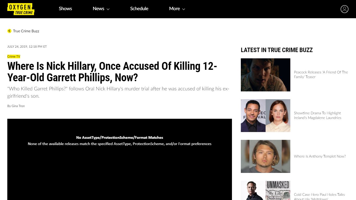 Where Is Oral Nick Hillary Of 'Who Killed Garrett Phillips?' Now ...